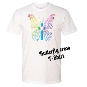 Butterfly Cross T-Shirt